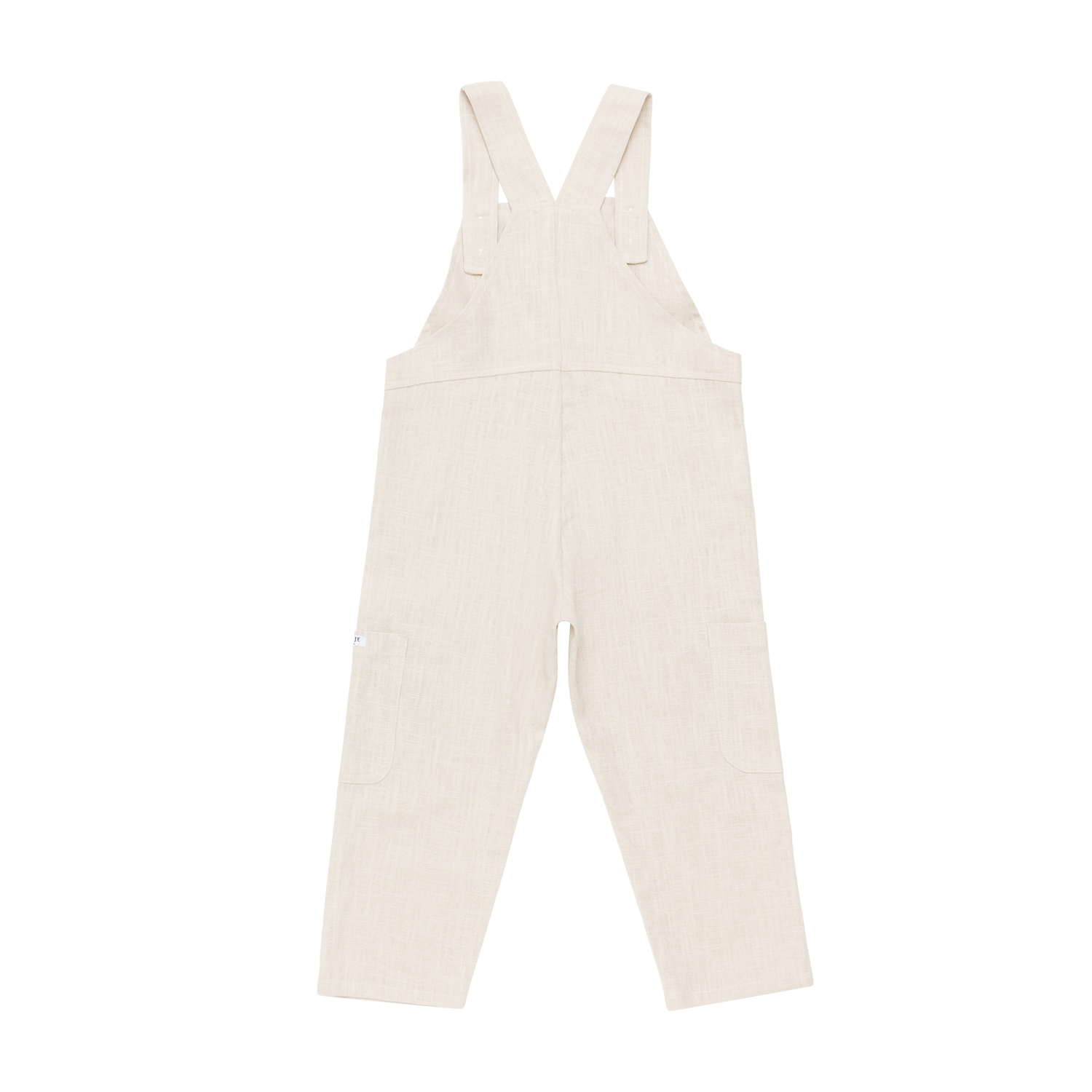 Jaylen Linen Overalls | Soft Sand