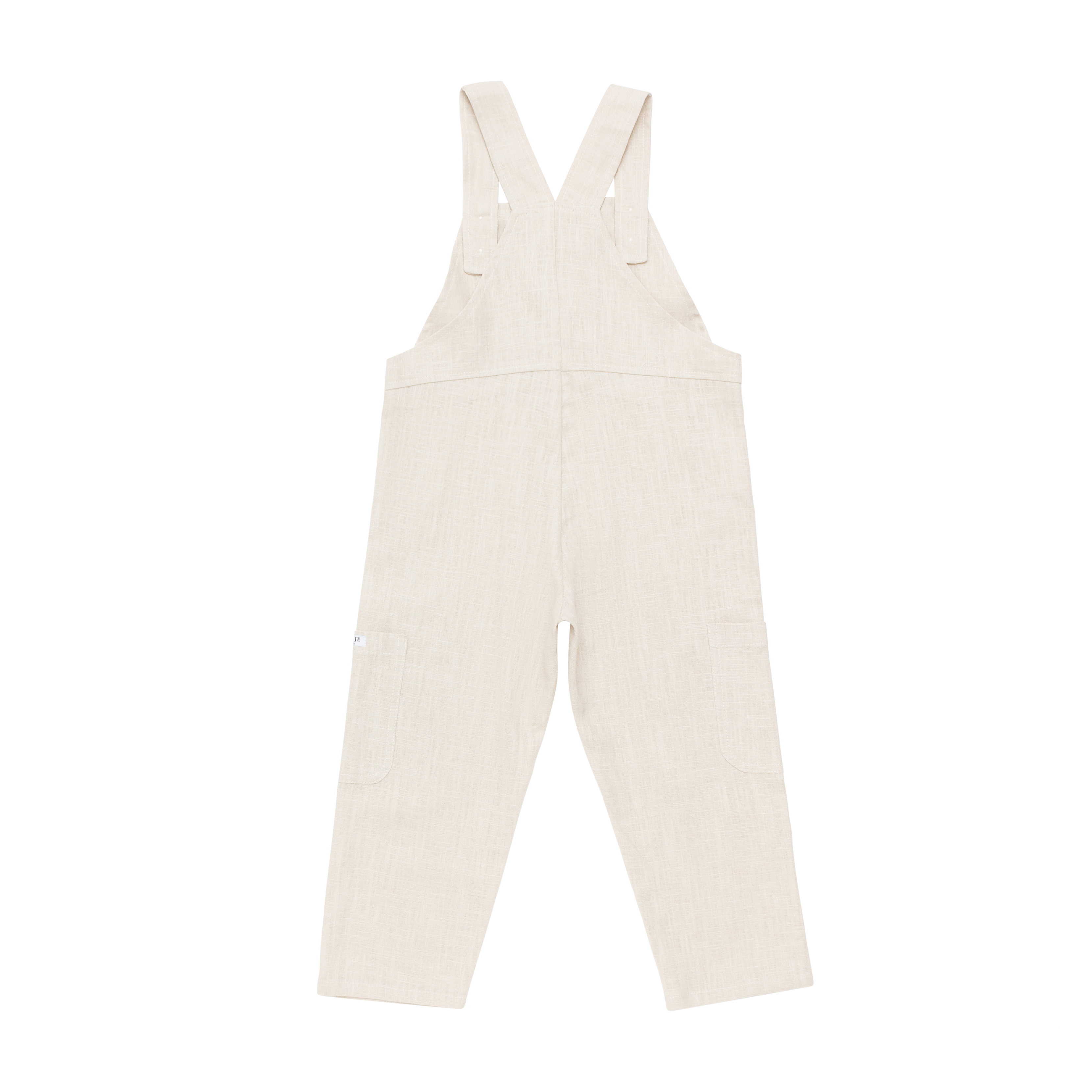 Jaylen Linen Overalls | Soft Sand