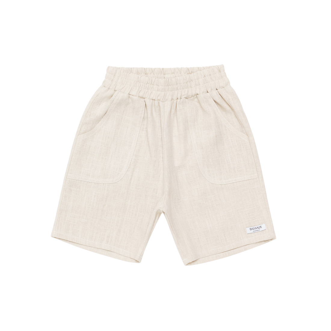 Loanni Linen Shorts | Soft Sand