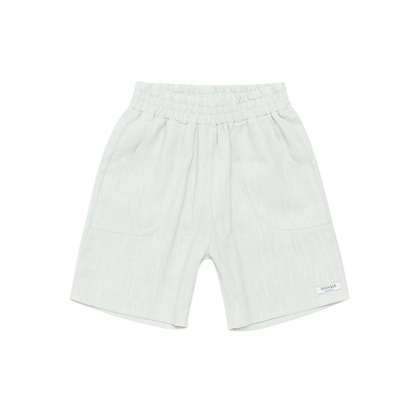 Loanni Linen Shorts | Mint Green