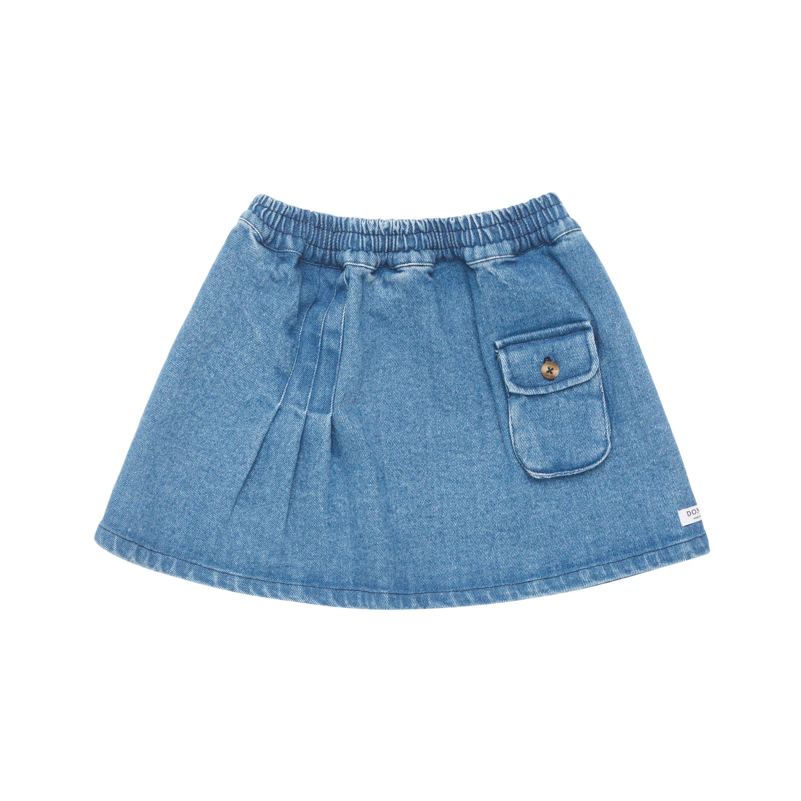 Pelles Denim Skirt | Vintage Blue