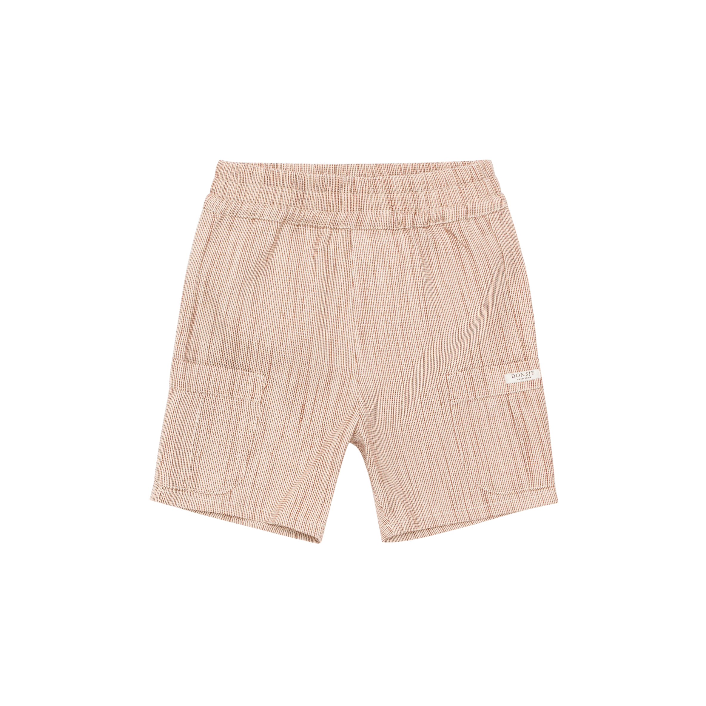 Aleid Shorts | Rust - White Striped