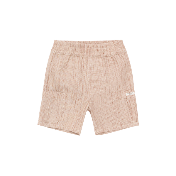 Aleid Shorts | Rust - White Striped