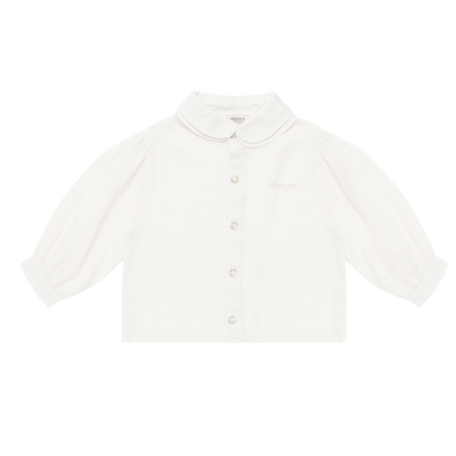 Anoeche Linen Blouse | Off White