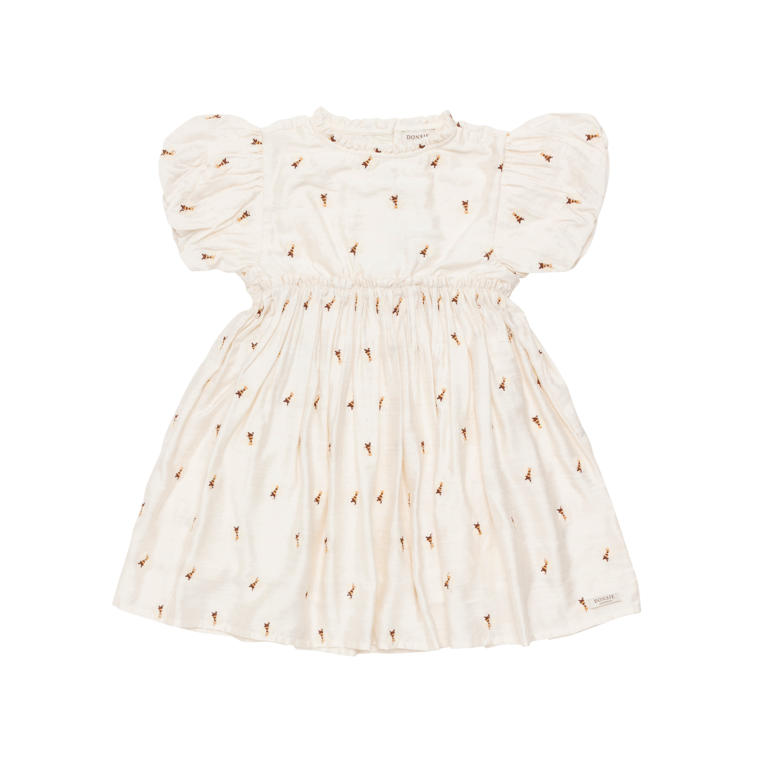 Clarize Dress | Bees | Warm White