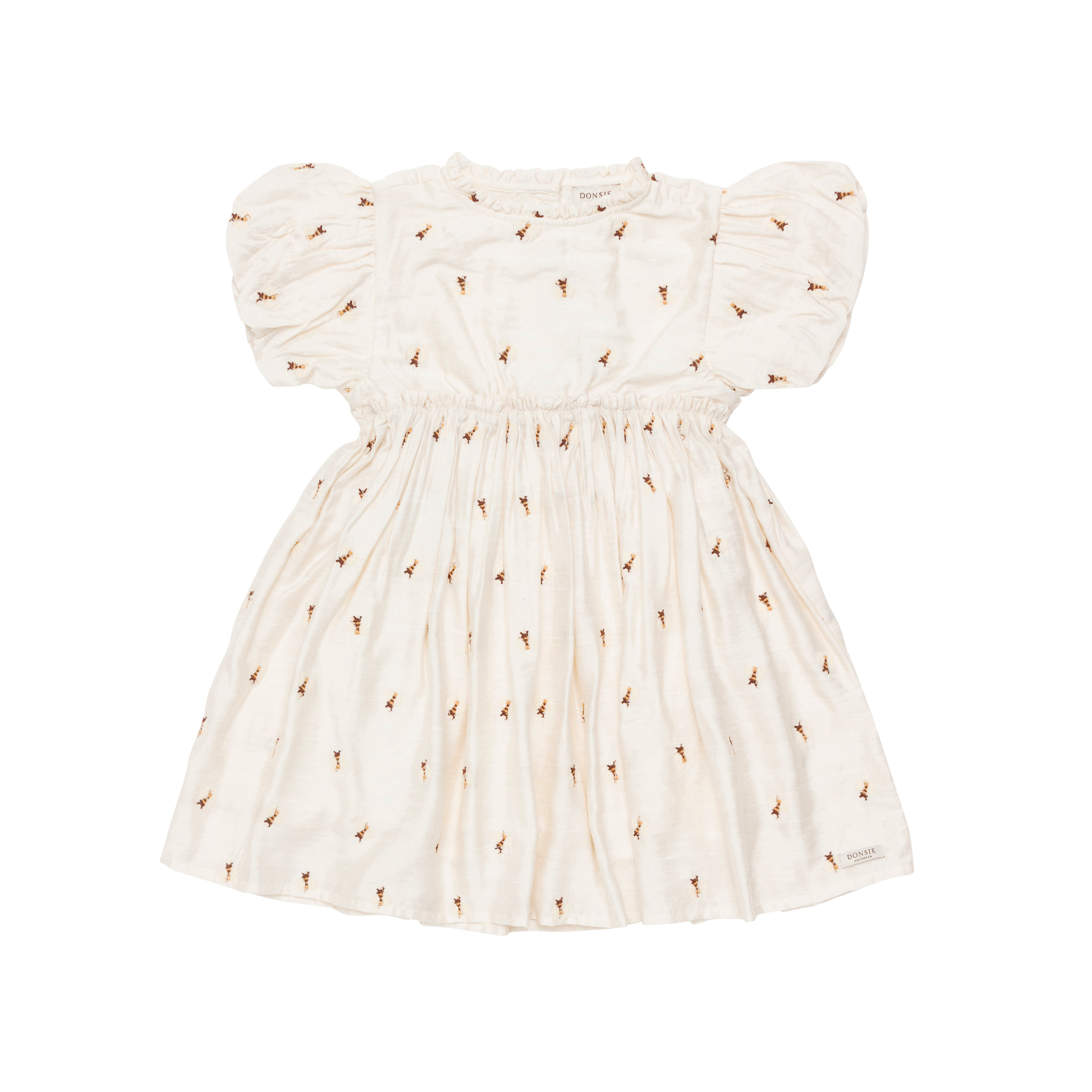 Clarize Dress | Bees | Warm White