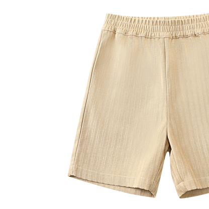 Cyriel Shorts | Biscuit Striped