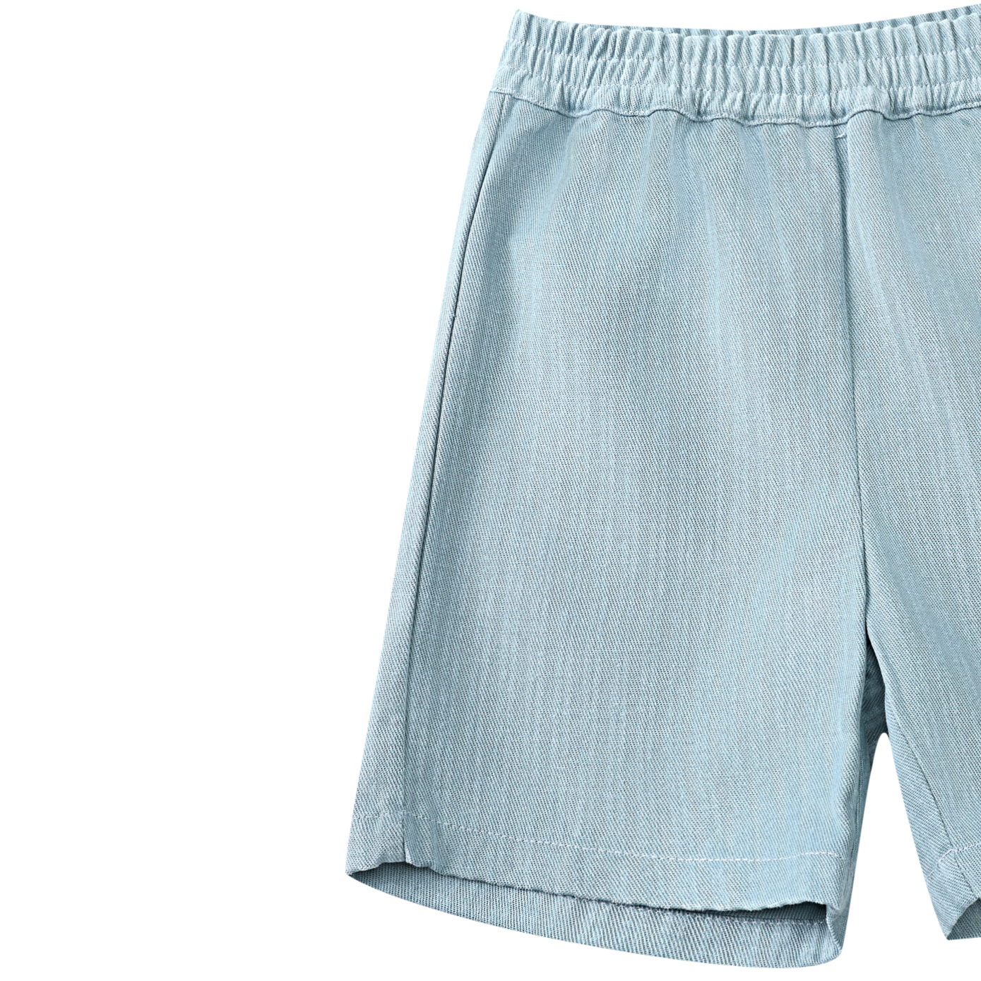 Cyriel Shorts | Steel Blue Striped