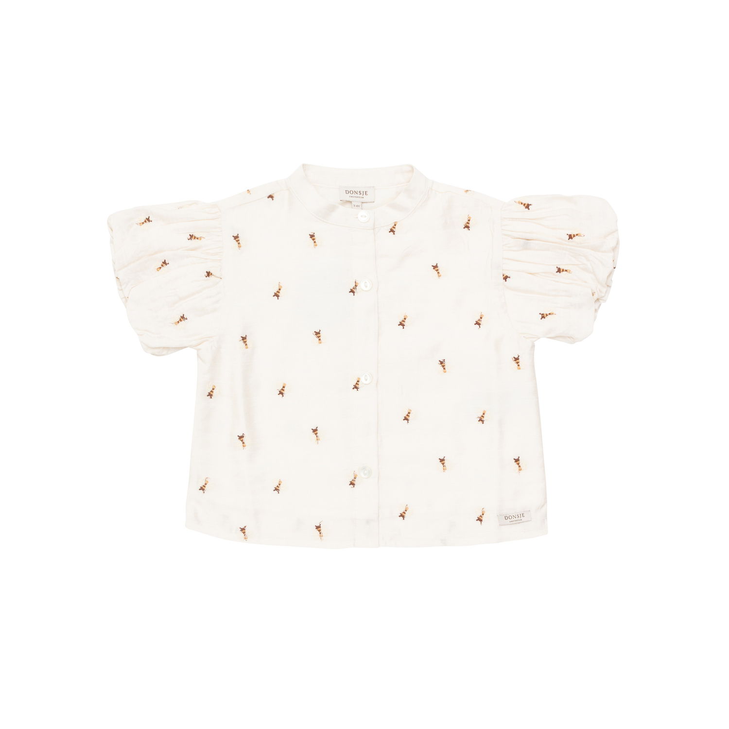 Ezrah Blouse | Bees | Warm White