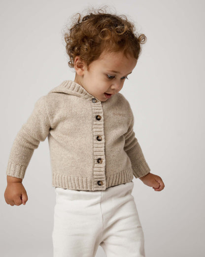 Gilane Merino Wool Cardigan | Biscotti Melange