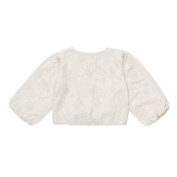 Guusje Jacket | Warm White Flowers