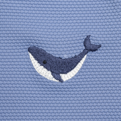 Harvie Swim Shirt | Whale | Royal Blue