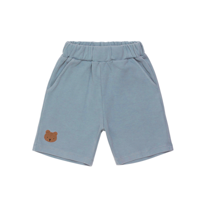 Ithri Shorts | Bear | Foggy Blue