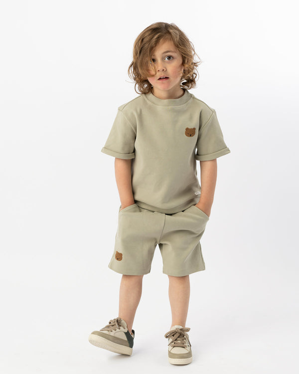 Ithri Shorts | Bear | Dusty Green