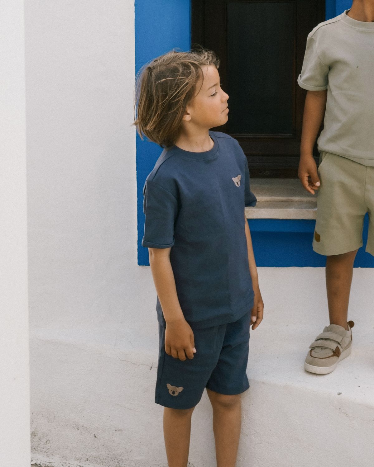 Ithri Shorts | Koala | Blue Marine
