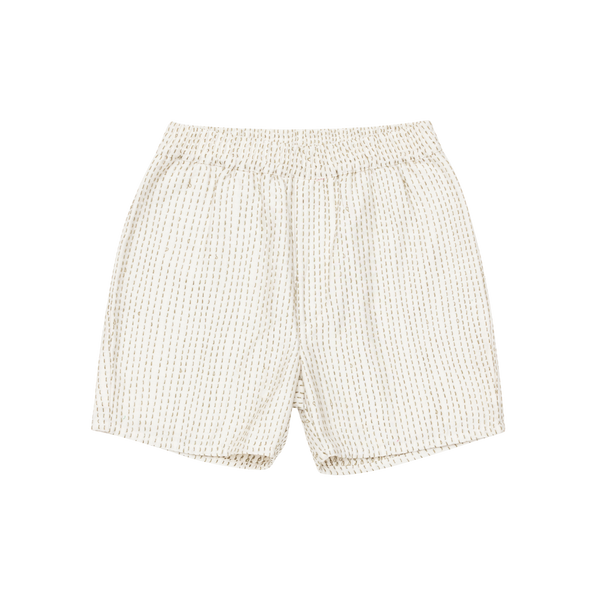 Jortas Shorts | Warm White - Thyme Striped