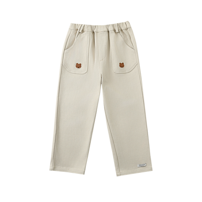 Kassim Trousers | Bear | Biscotti