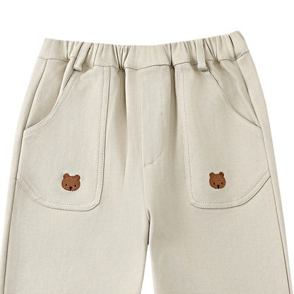 Kassim Trousers | Bear | Biscotti