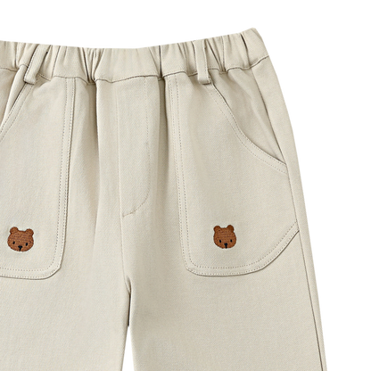 Kassim Trousers | Bear | Biscotti