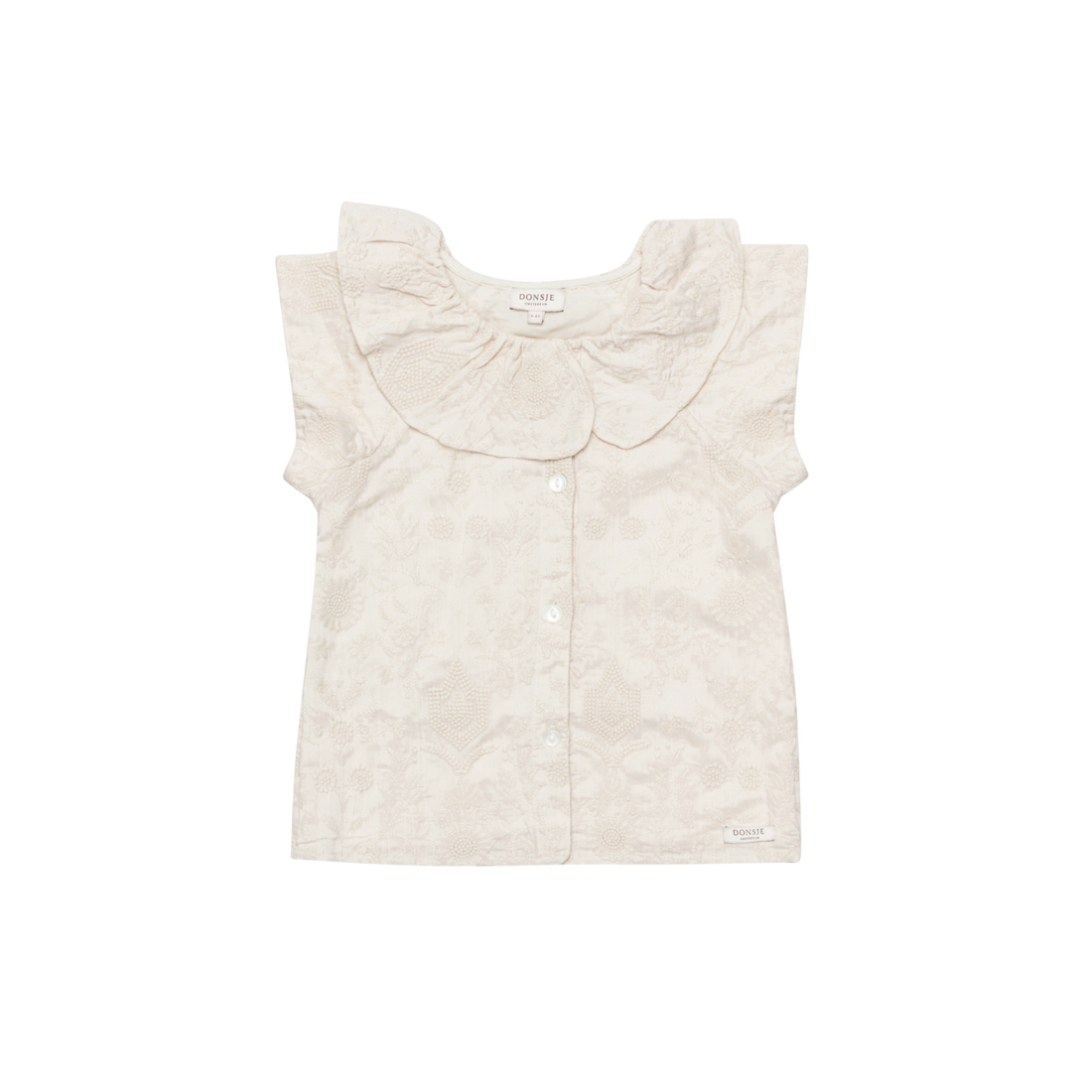 Miesi Blouse | Warm White Flowers