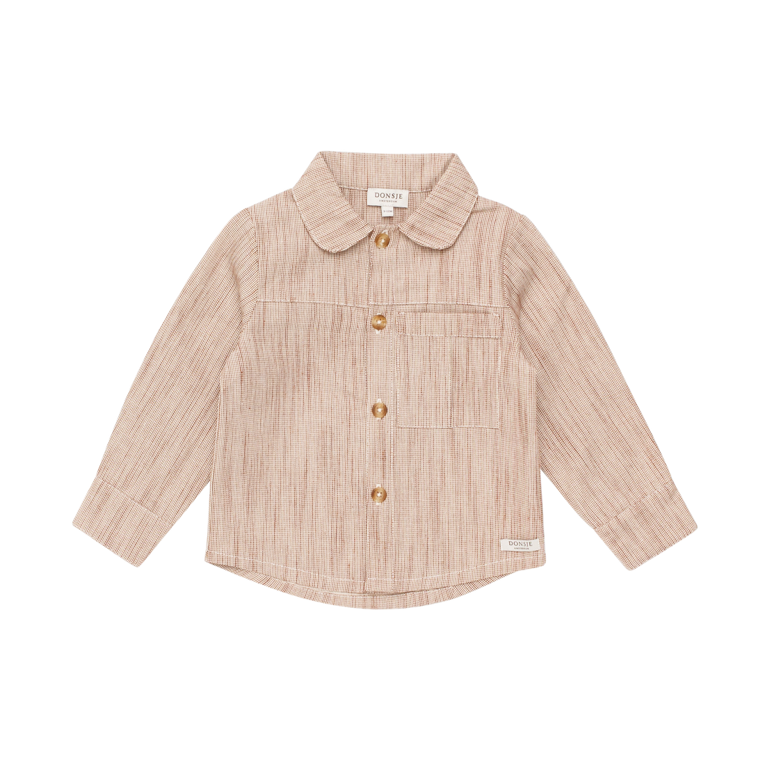 Pieter Overshirt | Rust - White Striped