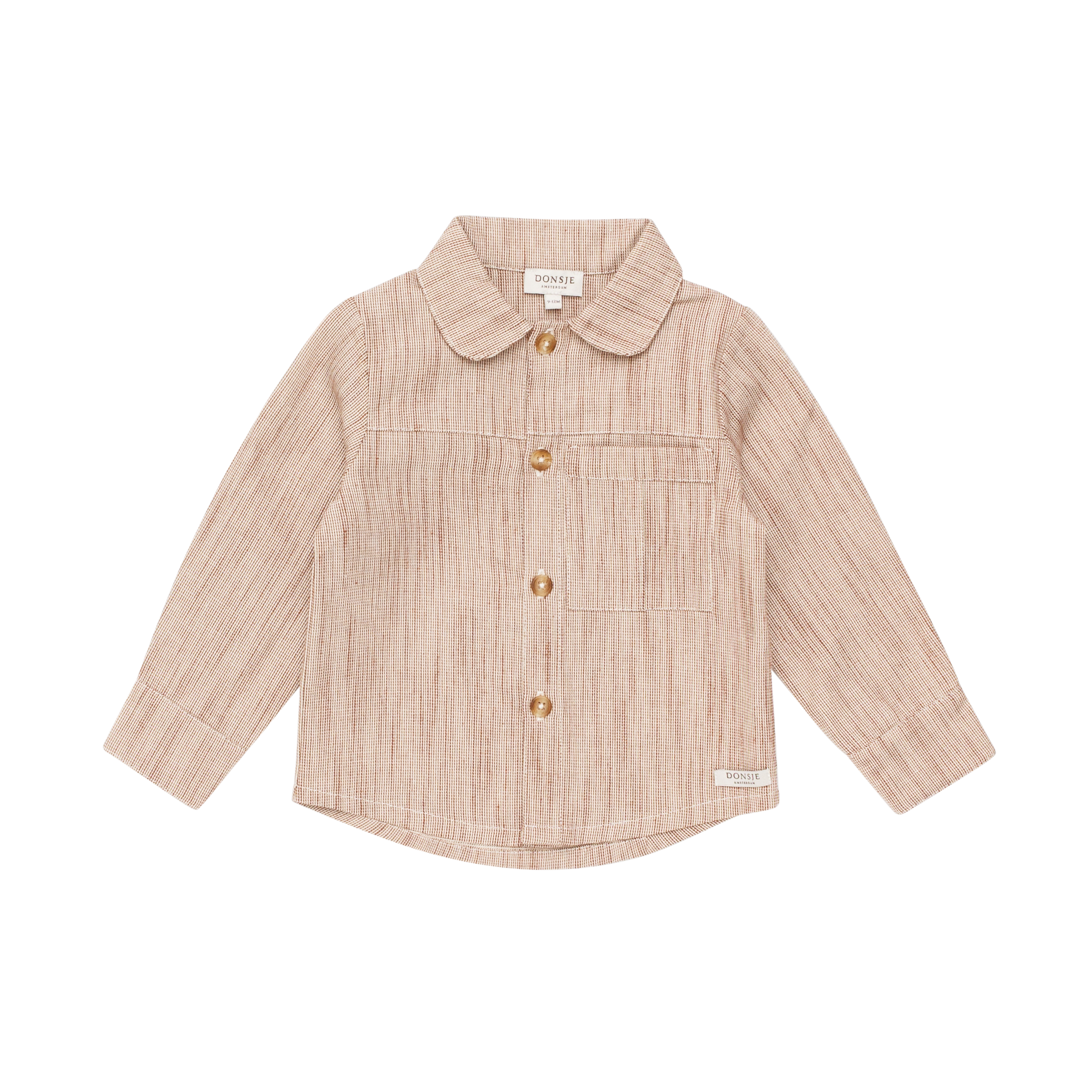 Pieter Overshirt | Rust - White Striped