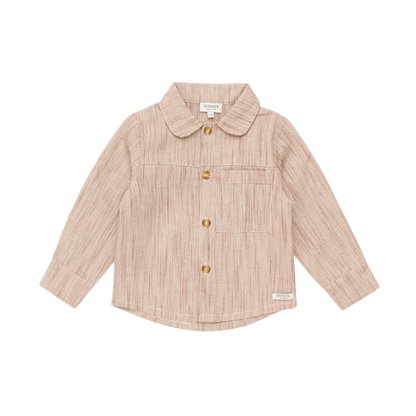 Pieter Overshirt | Rust - White Striped