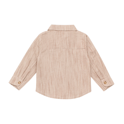 Pieter Overshirt | Rust - White Striped