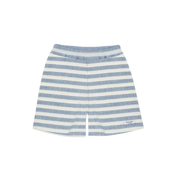 Wimbo Shorts | Sky Blue - White Striped