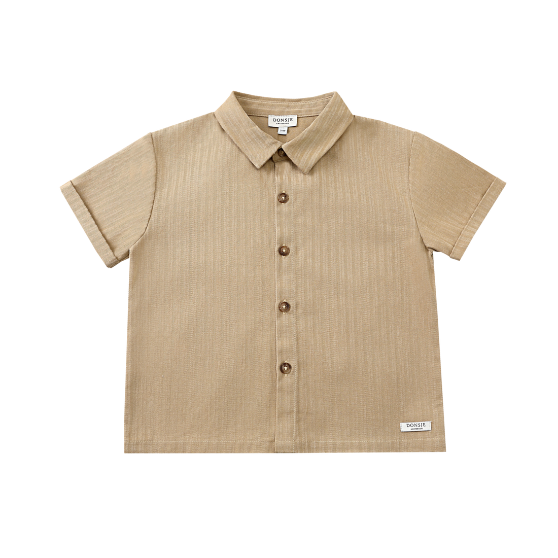 Qrammie Shirt | Biscuit Striped