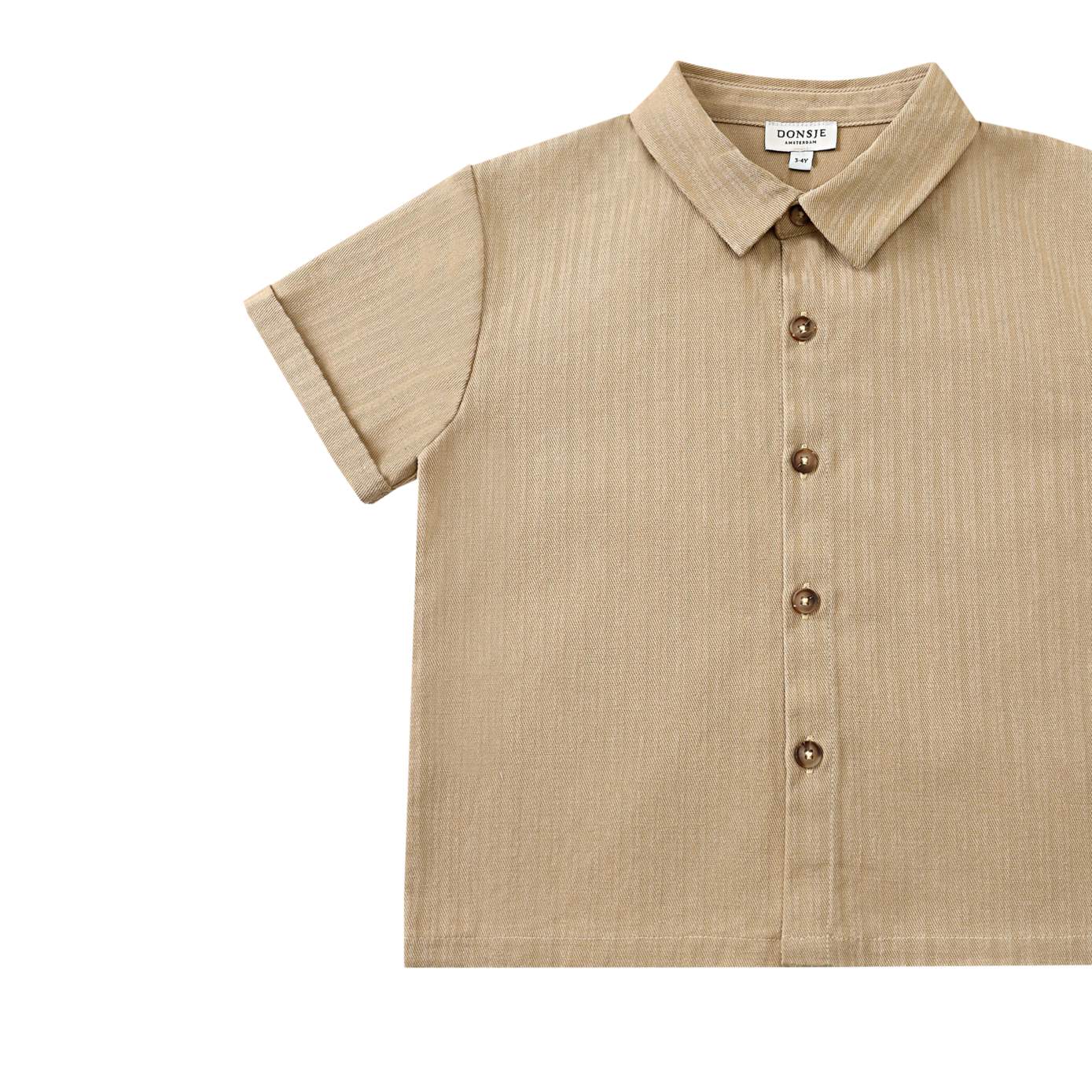 Qrammie Shirt | Biscuit Striped