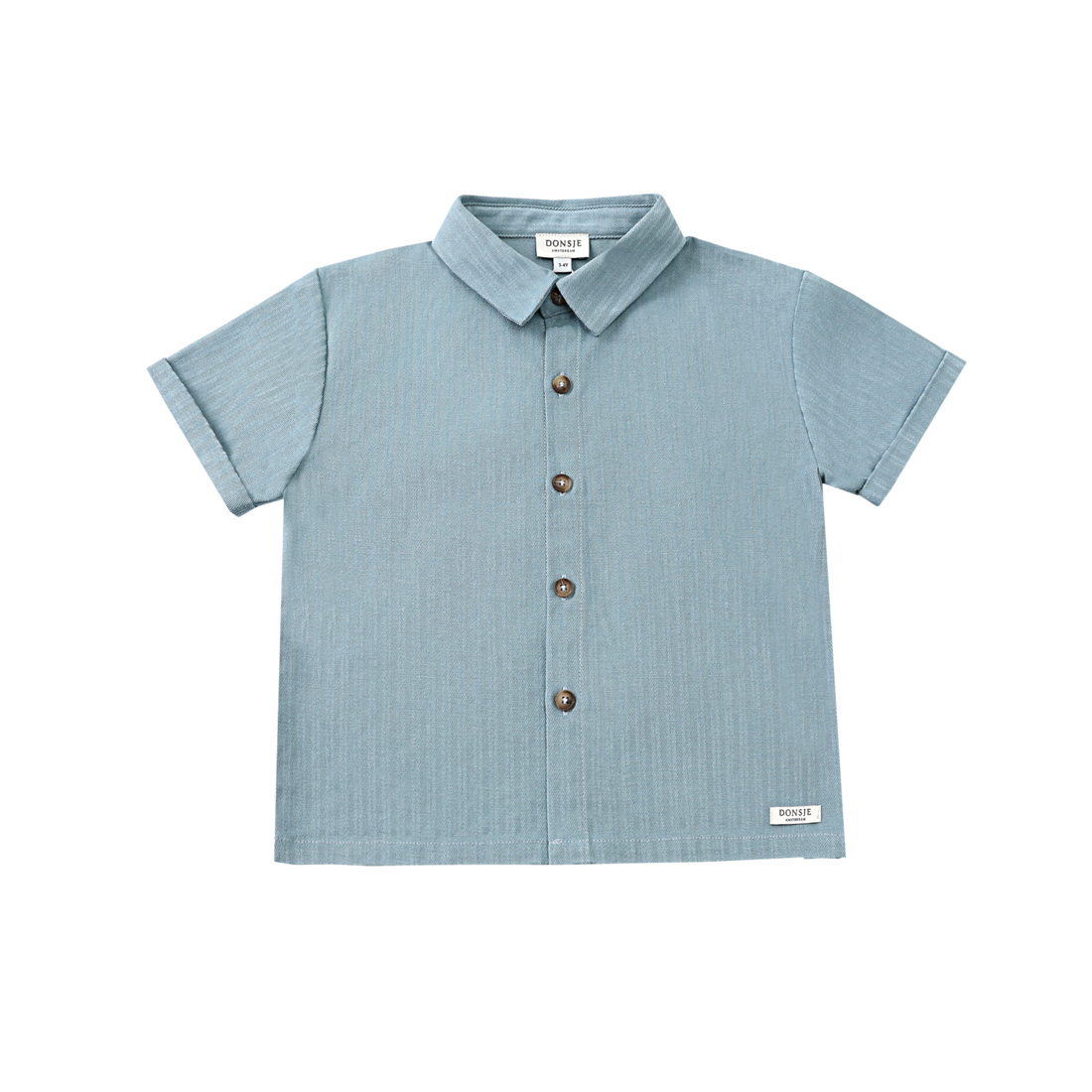 Qrammie Shirt | Steel Blue Striped