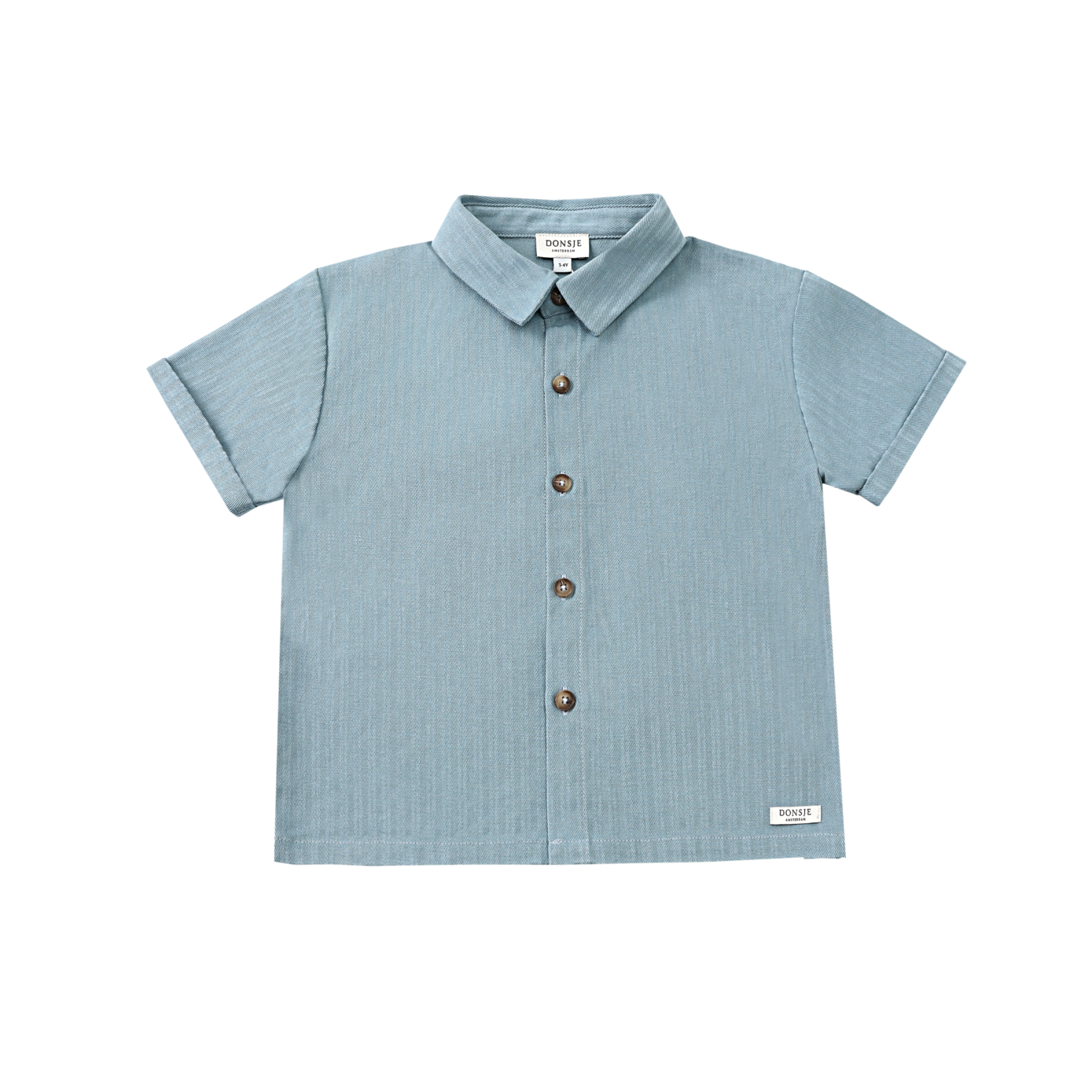 Qrammie Shirt | Steel Blue Striped