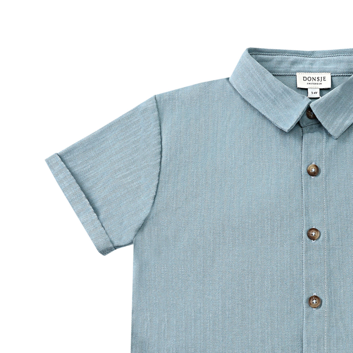 Qrammie Shirt | Steel Blue Striped