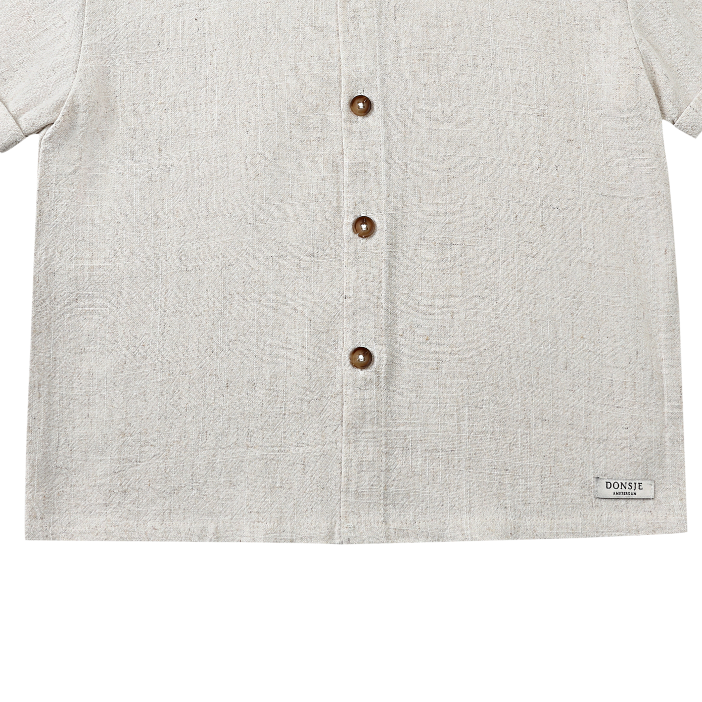 Brammie Shirt | Warm White Melange