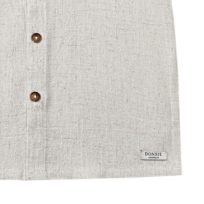 Brammie Shirt | Warm White Melange