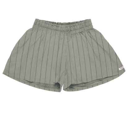 Joysa Shorts | Dusty Green – Thyme Striped
