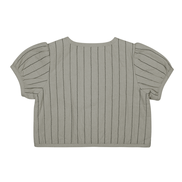 Milenna Jacket | Dusty Green – Thyme Striped