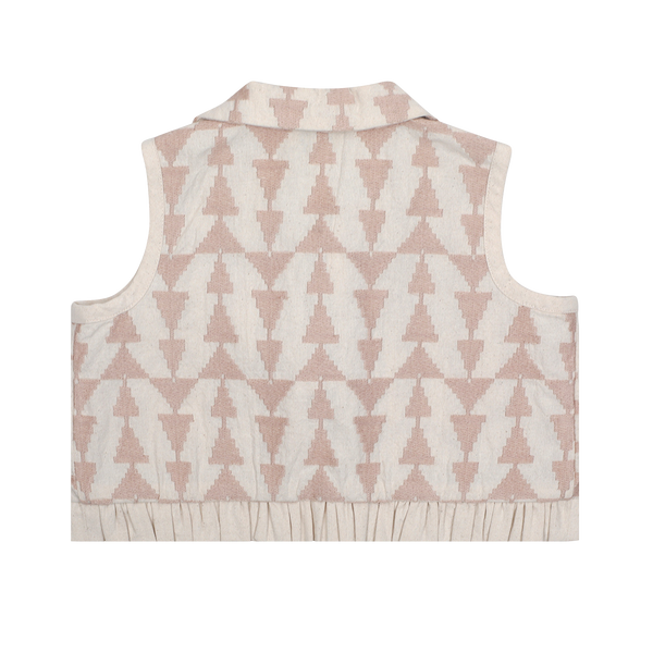 Neeltje Gilet | Soft Sand - Rose Triangular