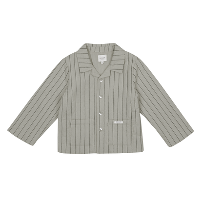 Orselle Jacket | Dusty Green – Thyme Striped