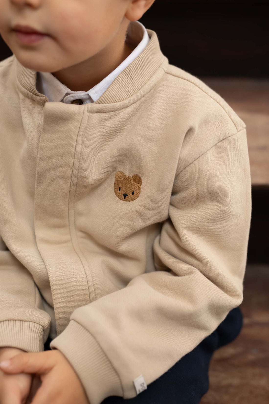 Jansan Jacket | Bear | Biscotti