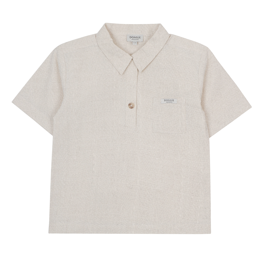 Fortt Shirt | Warm White Melange