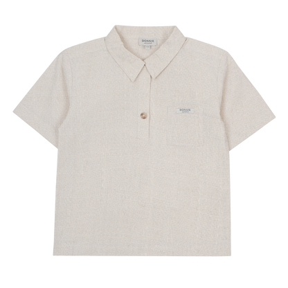 Fortt Shirt | Warm White Melange