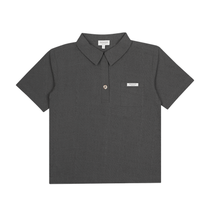 Fortt Shirt | Cloudy Grey Melange