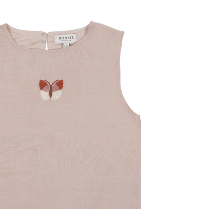 Linzie Top | Vlinder | Rose Mocha