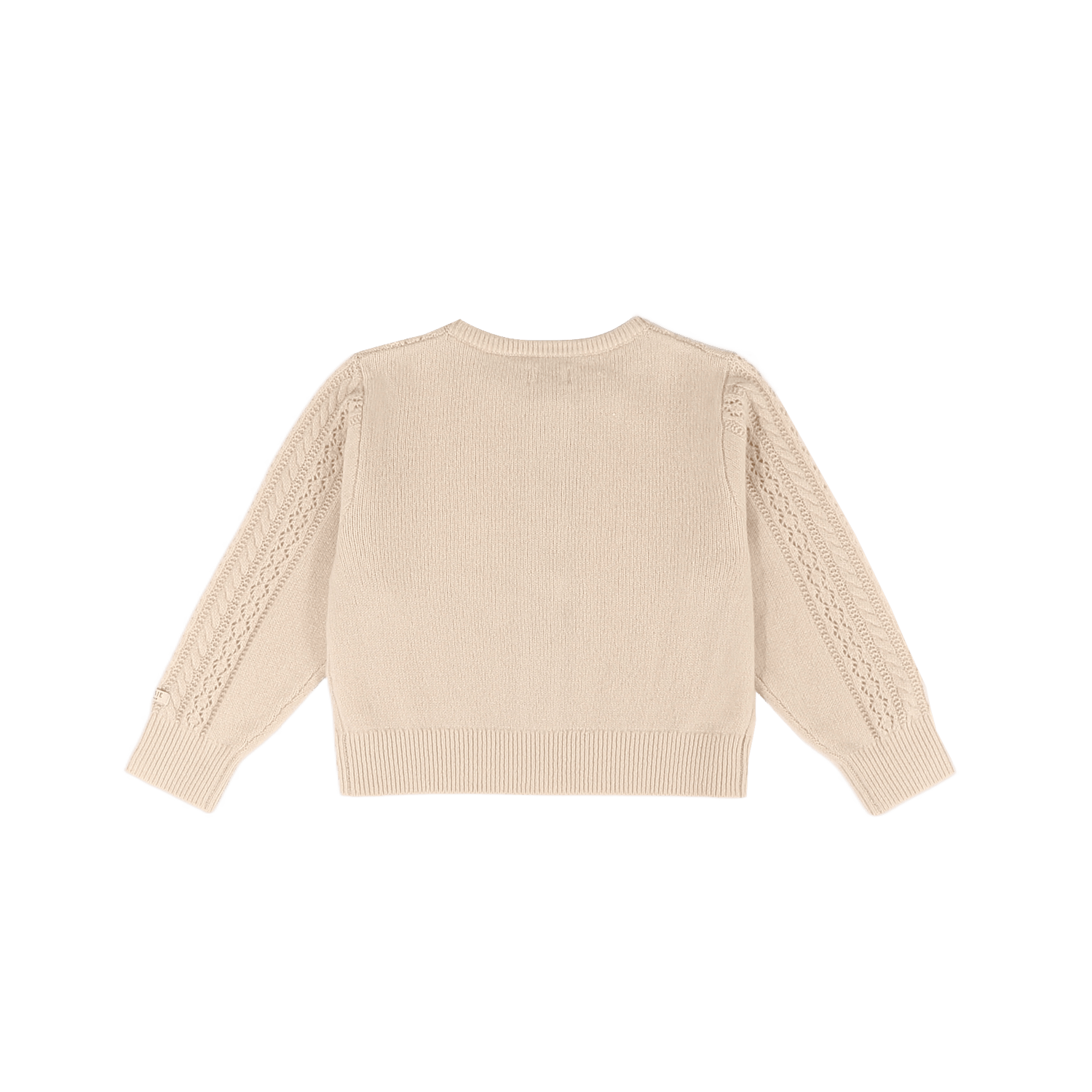 Danik Merino Wool Cardigan | Soft Sand