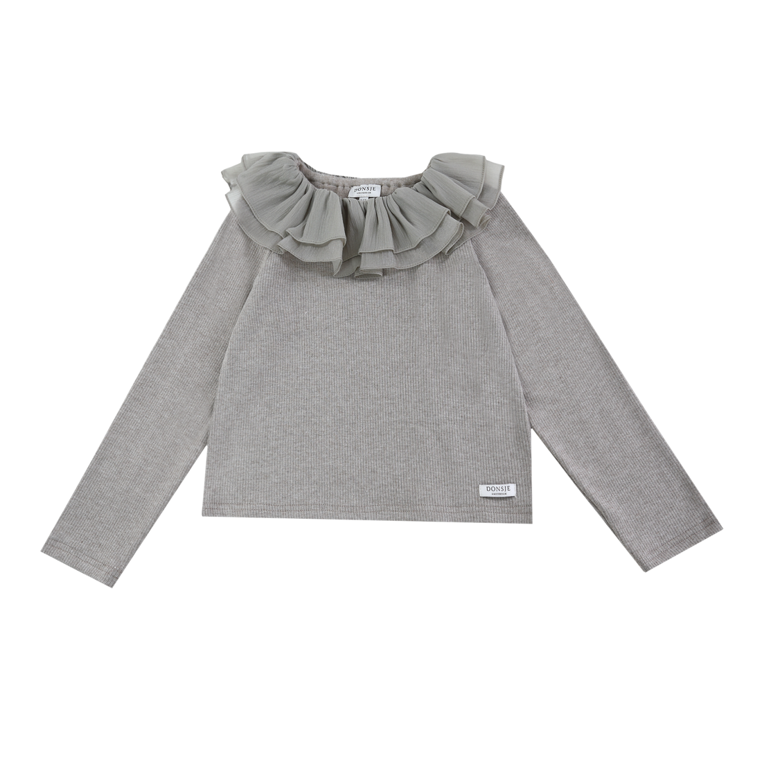 Florentien Top | Dusty Brown Melange