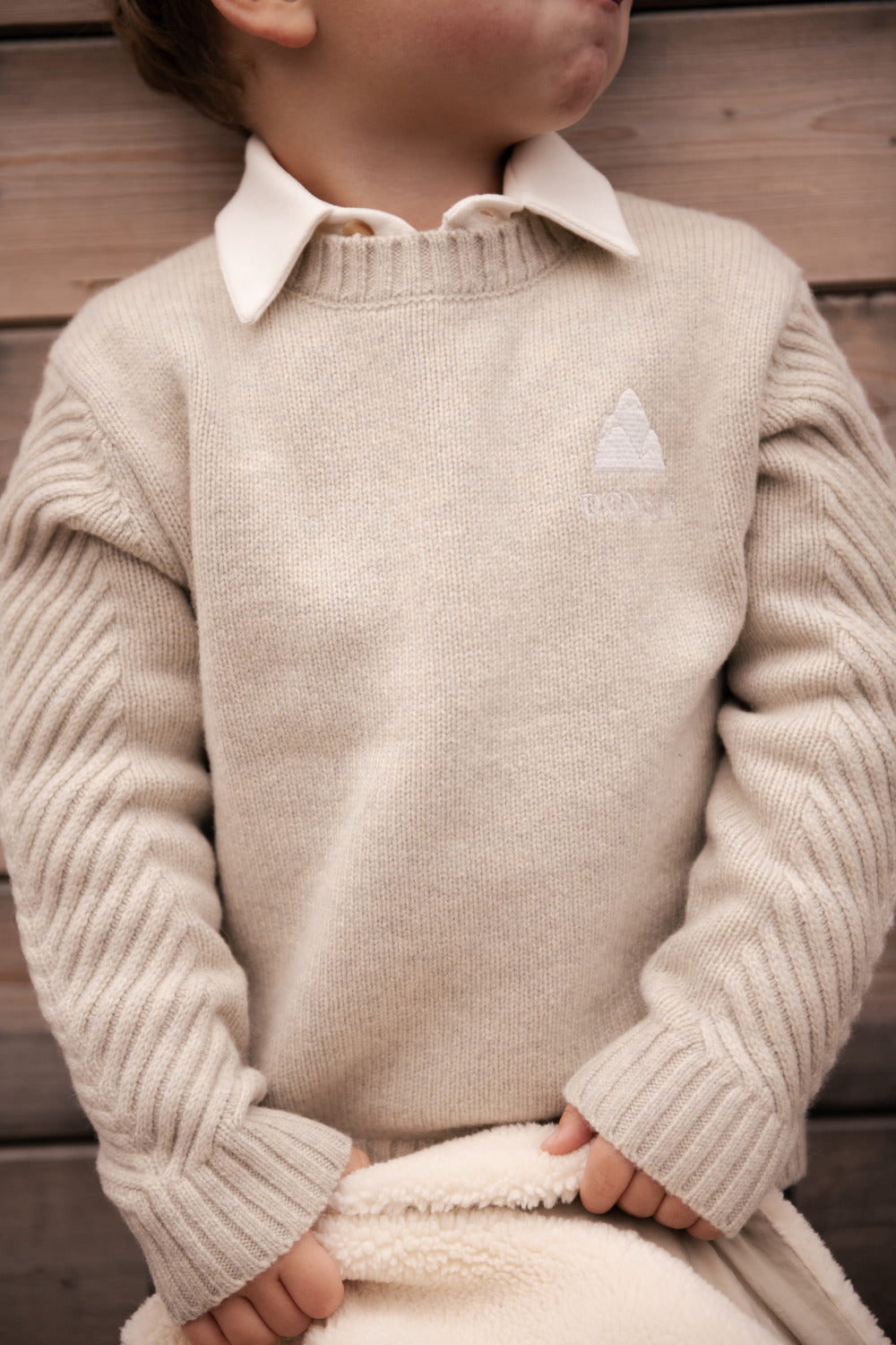 Geeratz Merino Wool Sweater | Mountain | Arctic Ivory Melange