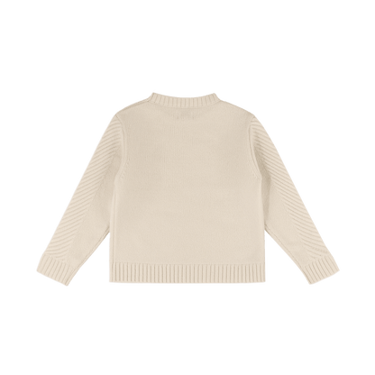 Geeratz Merino Wool Sweater | Moose | Off White
