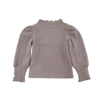 Louena Top | Grey Violet